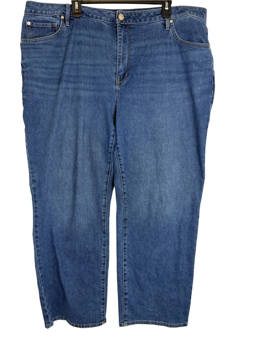 Seven7 Women's Straight Leg Blue Jeans - Picture 1 of 4